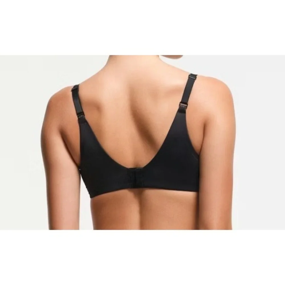 SKIMS Smoothing Intimates Full Coverage Lightly Lined Bra Onyx Black 34B‎